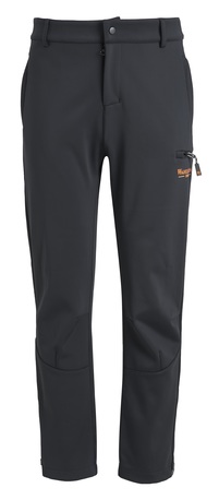 WAHLSTEN BENITO MENS SOFTSHELL TROUSERS, BLACK